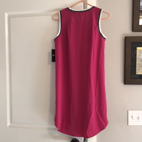 Sleeveless fuchsia dress by ABS Allen Schwartz size S - Picture 2 of 5